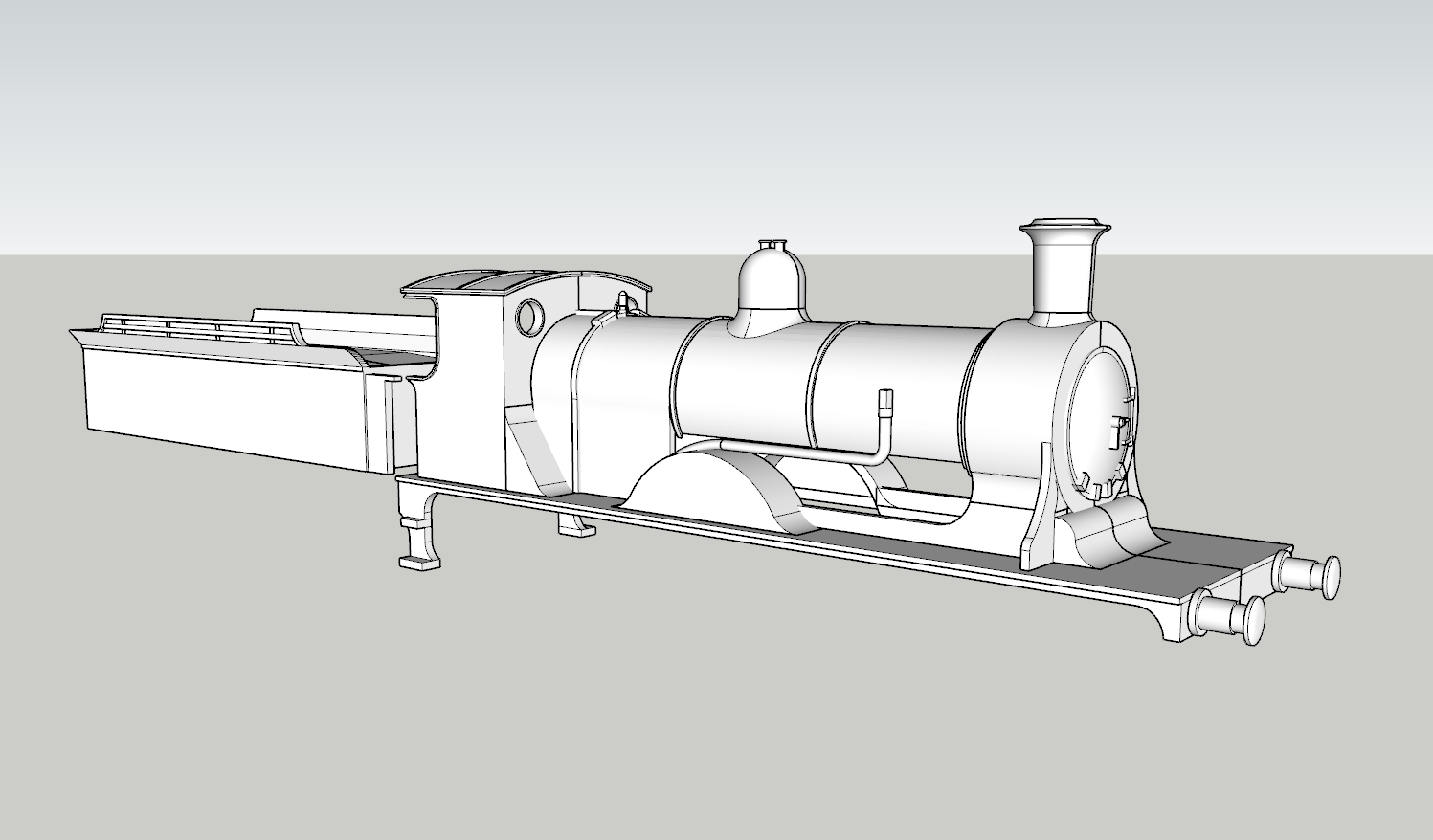 (image for) LSWR Drummond L11 Class - Standard w/ 8w Tender